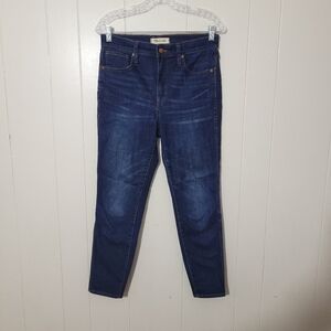 Madewell 10"High Rise Skinny Jeans Women's Size 28